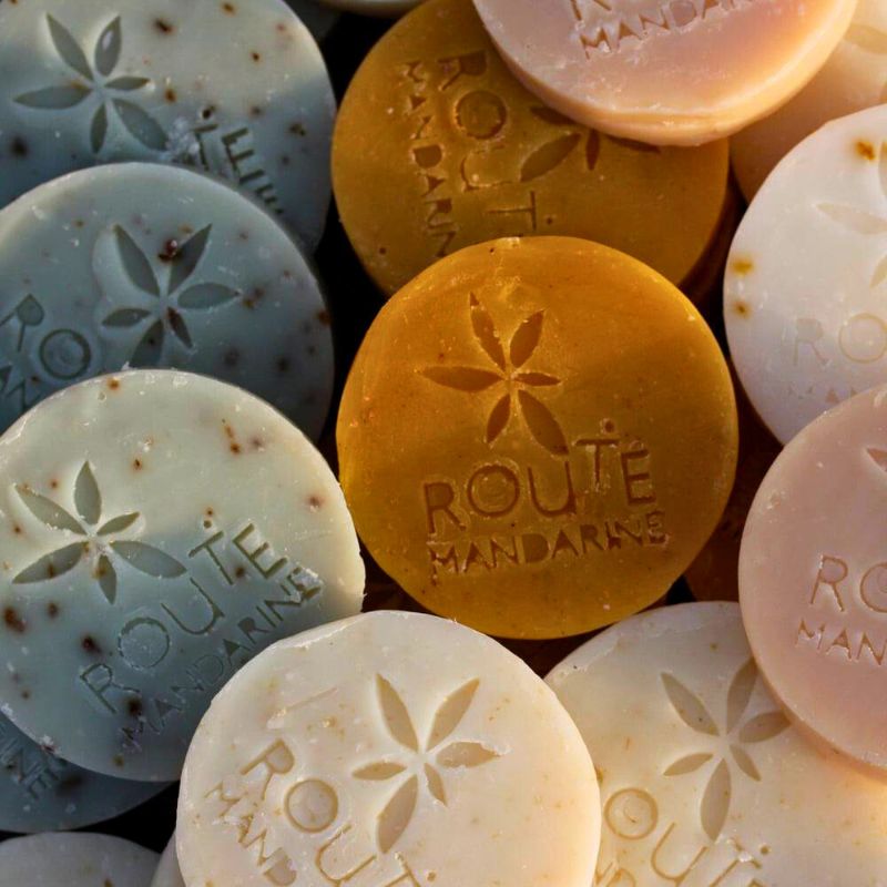 Partenaires bretons cosmétiques naturels et artisanaux savons Route Mandarine